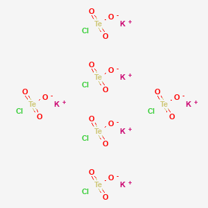 Potassium (chlorotelluronyl)oxidanide (1/1)