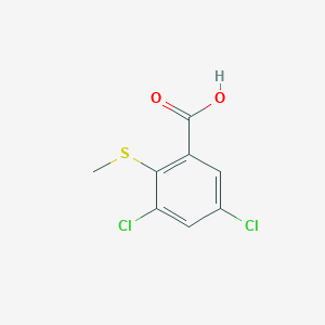 3,5-Dichloro-2-(methylsulfanyl)benzoic acid