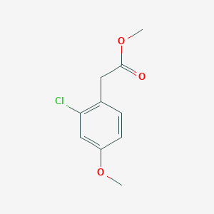 2-Chloro-4-methoxyphenylacetic acid methylester