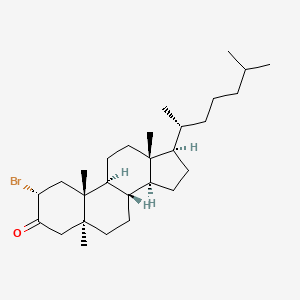 (2alpha,5alpha)-2-Bromo-5-methylcholestan-3-one