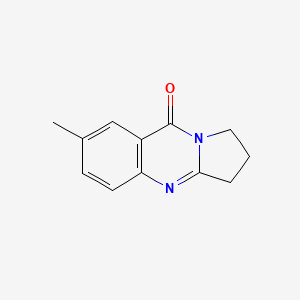 7-methyl-2,3-dihydropyrrolo[2,1-b]quinazolin-9(1H)-one