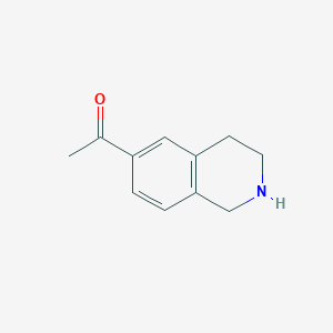 1-(1,2,3,4-Tetrahydroisoquinolin-6-yl)ethanone