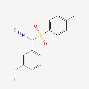 molecular formula C16H14INO2S B1508635 a-Tosyl-(3-iodomethylbenzyl)isocyanide CAS No. 655254-56-1