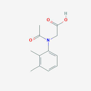 (Acetyl-2,3-dimethylanilino)acetic acid