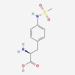 4-[(Methylsulfonyl)amino]-L-phenylalanine