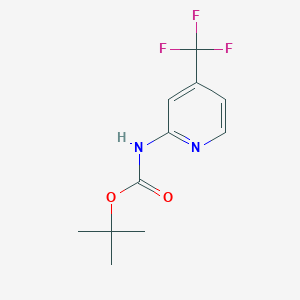 tert-Butyl (4-(trifluoromethyl)pyridin-2-yl)carbamate