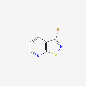 molecular formula C6H3BrN2S B1508668 3-溴异噻唑并[5,4-b]吡啶 CAS No. 540492-90-8