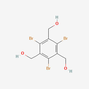 molecular formula C9H9Br3O3 B1508671 (2,4,6-三溴苯-1,3,5-三基)三甲醇 CAS No. 191529-08-5