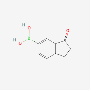 (3-Oxo-2,3-dihydro-1H-inden-5-yl)boronic acid