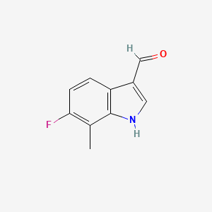 6-Fluoro-7-methylindole-3-carboxaldehyde