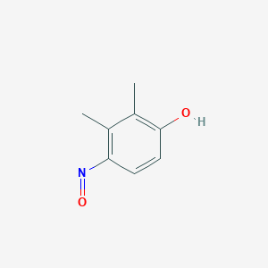 molecular formula C8H9NO2 B15086779 2,3-Dimethyl-4-nitrosophenol 