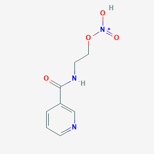 molecular formula C8H10N3O4+ B15086809 Nicorandil, EuropePharmacopoeia (EP) Reference Standard 