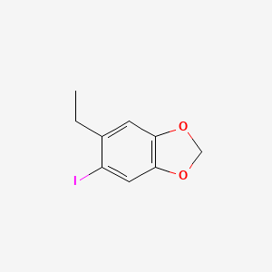 molecular formula C9H9IO2 B1508682 5-Ethyl-6-iodobenzo[d][1,3]dioxole CAS No. 1061318-90-8