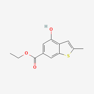 Ethyl 4-hydroxy-2-methylbenzo[b]thiophene-6-carboxylate