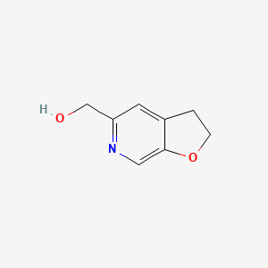 molecular formula C8H9NO2 B1508690 2,3-Dihydrofuro[2,3-c]pyridin-5-ylmethanol 