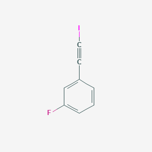 1-Fluoro-3-(iodoethynyl)benzene