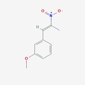 1-methoxy-3-[(1E)-2-nitroprop-1-en-1-yl]benzene