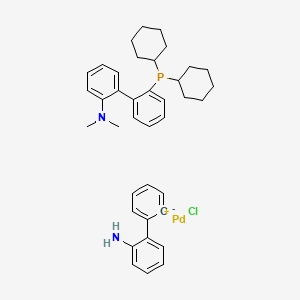 molecular formula C38H46ClN2PPd B15087025 Davephos G2 palladacycle 