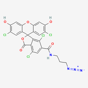 molecular formula C24H14Cl4N4O6 B15087073 6-TET Azide 