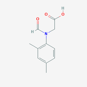 (Formyl-2,4-dimethylanilino)acetic acid