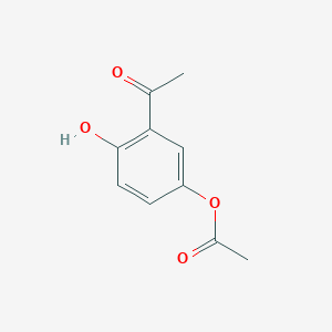 molecular formula C10H10O4 B15087090 3-Acetyl-4-hydroxyphenyl acetate CAS No. 21222-04-8