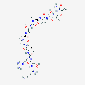 molecular formula C65H118N18O15 B15087097 Innate defense regulator peptide-1 