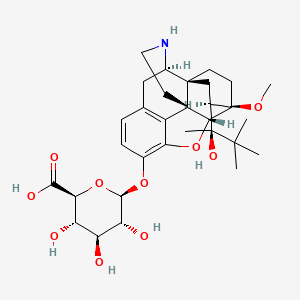 molecular formula C31H43NO10 B15087151 Norbuprenorphine 3-glucuronide CAS No. 469887-29-4