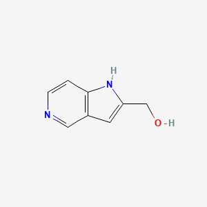 molecular formula C8H8N2O B1508717 (1H-pyrrolo[3,2-c]pyridin-2-yl)methanol 