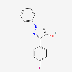 3-(4-Fluorophenyl)-1-phenyl-1H-pyrazol-4-ol