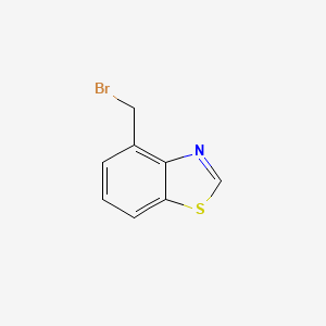 molecular formula C8H6BrNS B1508737 4-(Bromomethyl)benzo[d]thiazole CAS No. 936827-73-5