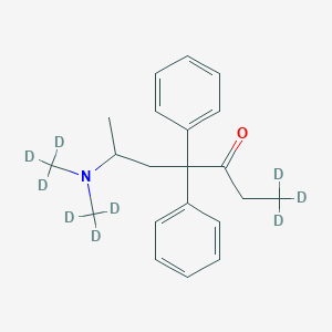 molecular formula C21H27NO B15087413 Methadone-D9 