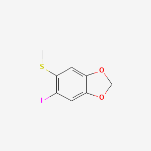 5-Iodo-6-(methylthio)benzo[d][1,3]dioxole