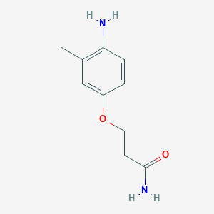 3-(4-Amino-3-methylphenoxy)propanamide