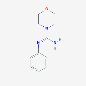 N'-phenylmorpholine-4-carboximidamide