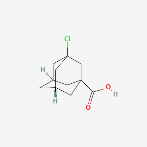 molecular formula C11H15ClO2 B15087786 3-Chloroadamantanecarboxylic acid 