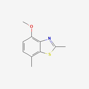 4-Methoxy-2,7-dimethyl-1,3-benzothiazole