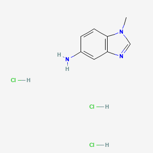 1-Methyl-1H-benzo[d]imidazol-5-amine trihydrochloride