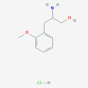 2-Amino-3-(2-methoxyphenyl)propan-1-OL hcl