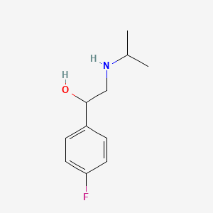 molecular formula C11H16FNO B15087979 1-(4-Fluorophenyl)-2-(isopropylamino)ethanol 