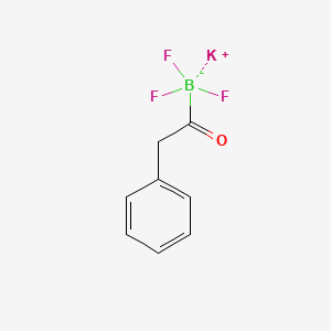 molecular formula C8H7BF3KO B15088009 Potassium (2-phenylacetyl)trifluoroborate 