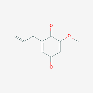 2,5-Cyclohexadiene-1,4-dione, 2-methoxy-6-(2-propenyl)-