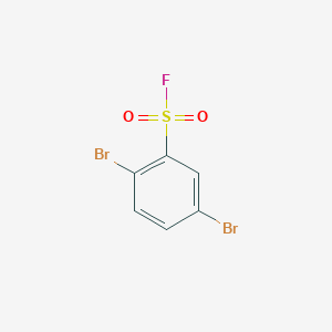 molecular formula C6H3Br2FO2S B15088177 2,5-Dibromobenzenesulfonyl fluoride CAS No. 1092278-47-1