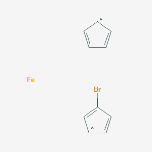 molecular formula C10H9BrFe B15088224 CID 72376383 