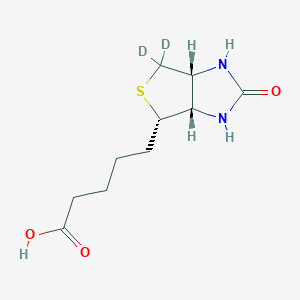 molecular formula C10H16N2O3S B15088256 Biotin-d2-1 