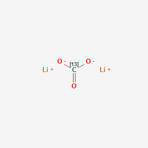 molecular formula CLi2O3 B15088283 Lithium carbonate-13C 