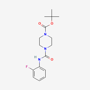 molecular formula C16H22FN3O3 B15088289 Serine Hydrolase Inhibitor-7 