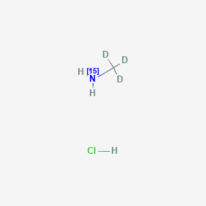 trideuteriomethan(15N)amine;hydrochloride