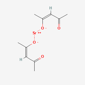 molecular formula C10H14O4Sr B15088344 Strontium acetylacetonate hydrate 