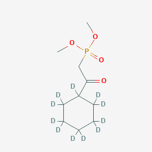 (2-Cyclohexyl-2-oxoethyl)phosphonic Acid Dimethyl Ester-d11