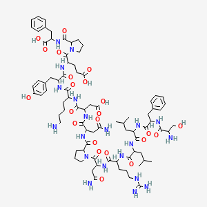 molecular formula C81H118N20O23 B15088505 Thrombin Receptor Agonist 